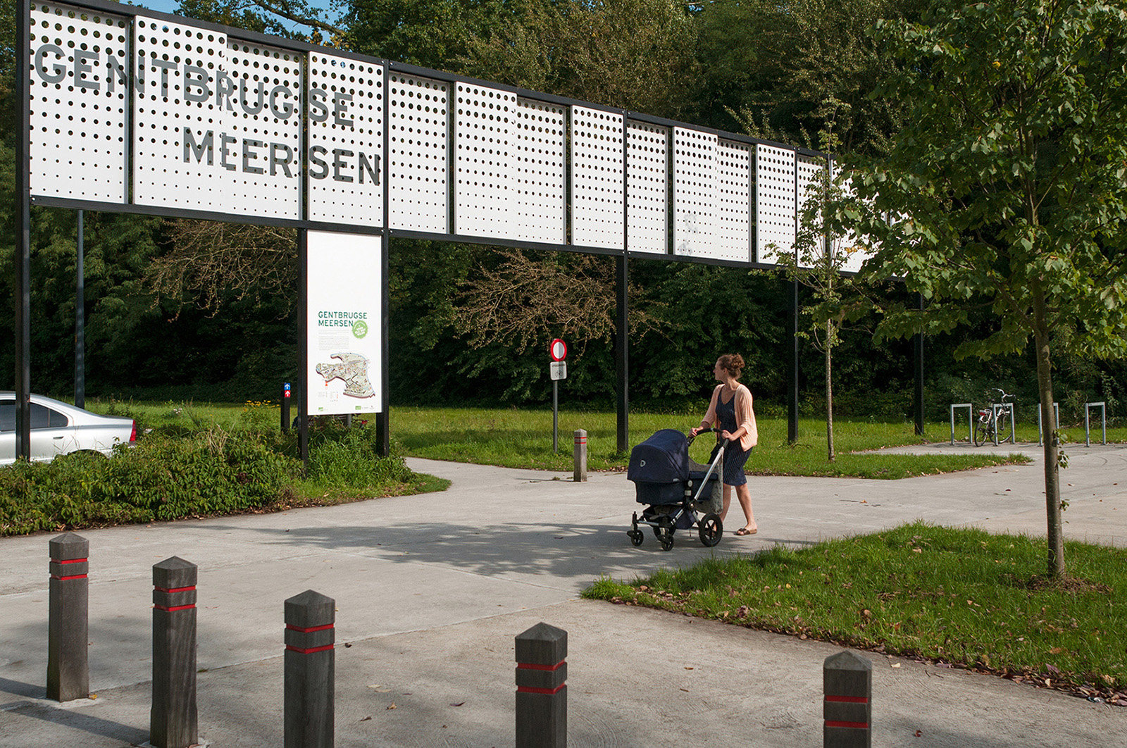 Gentbrugse Meersen - hoofdtoegang